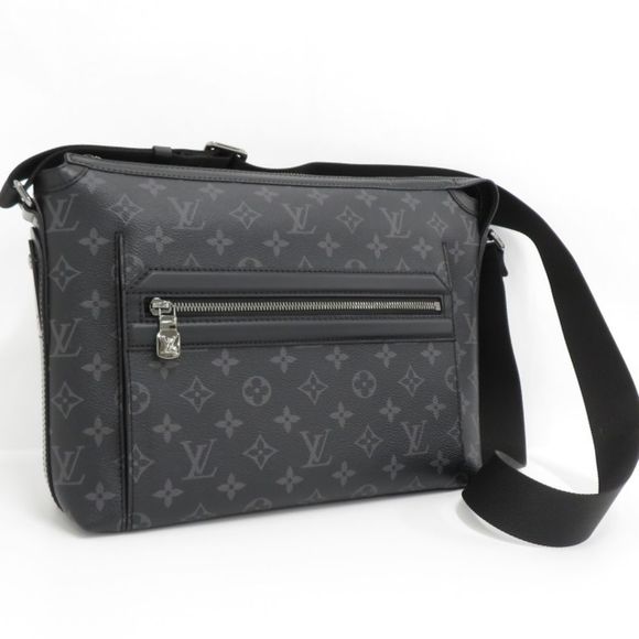Louis Vuitton Odysse Messenger PM Monogram Eclipse Black Shoulder Bag - Picture 1 of 9